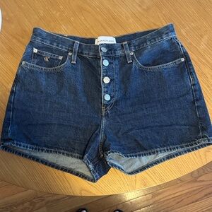 Calvin Klein Indigo Denim Shorts